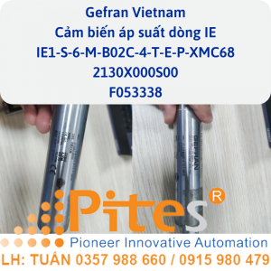 Cảm biến áp suất Gefran F053338 IE1-S-6-M-B02C-4-T-E-P-XMC68 - Gefran Vietnam