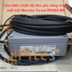 Cảm biến nhiệt độ tấm pin năng lượng mặt trời Mencke Ta-ext-RS485-MB