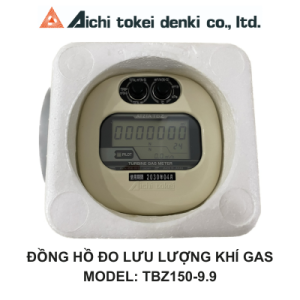 ĐỒNG HỒ ĐO LƯU LƯỢNG KHÍ GAS AICHI TOKEI TBZ150-9.9