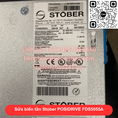 Sửa biến tần Stober POSIDRIVE FDS5055A