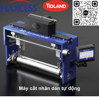 Máy cắt nhãn dán tự động Maxcess TIDLAND RDA series