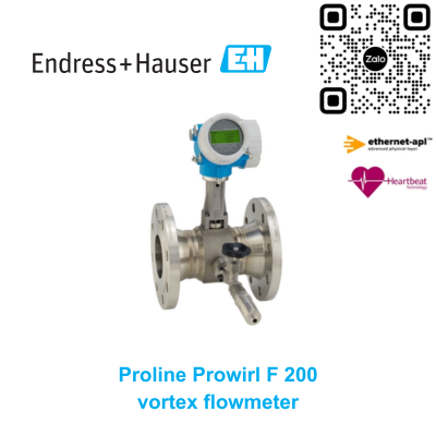 Lưu lượng kế Vortex Endress Hauser Prowirl F 200 7F2C25-AACCJEAAAAAAASKA1+PM